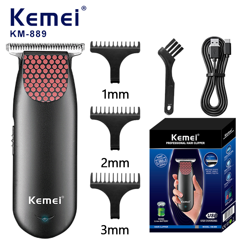 Men'S Grooming Essentials - Kemei 889 전문 포켓 무선 머리