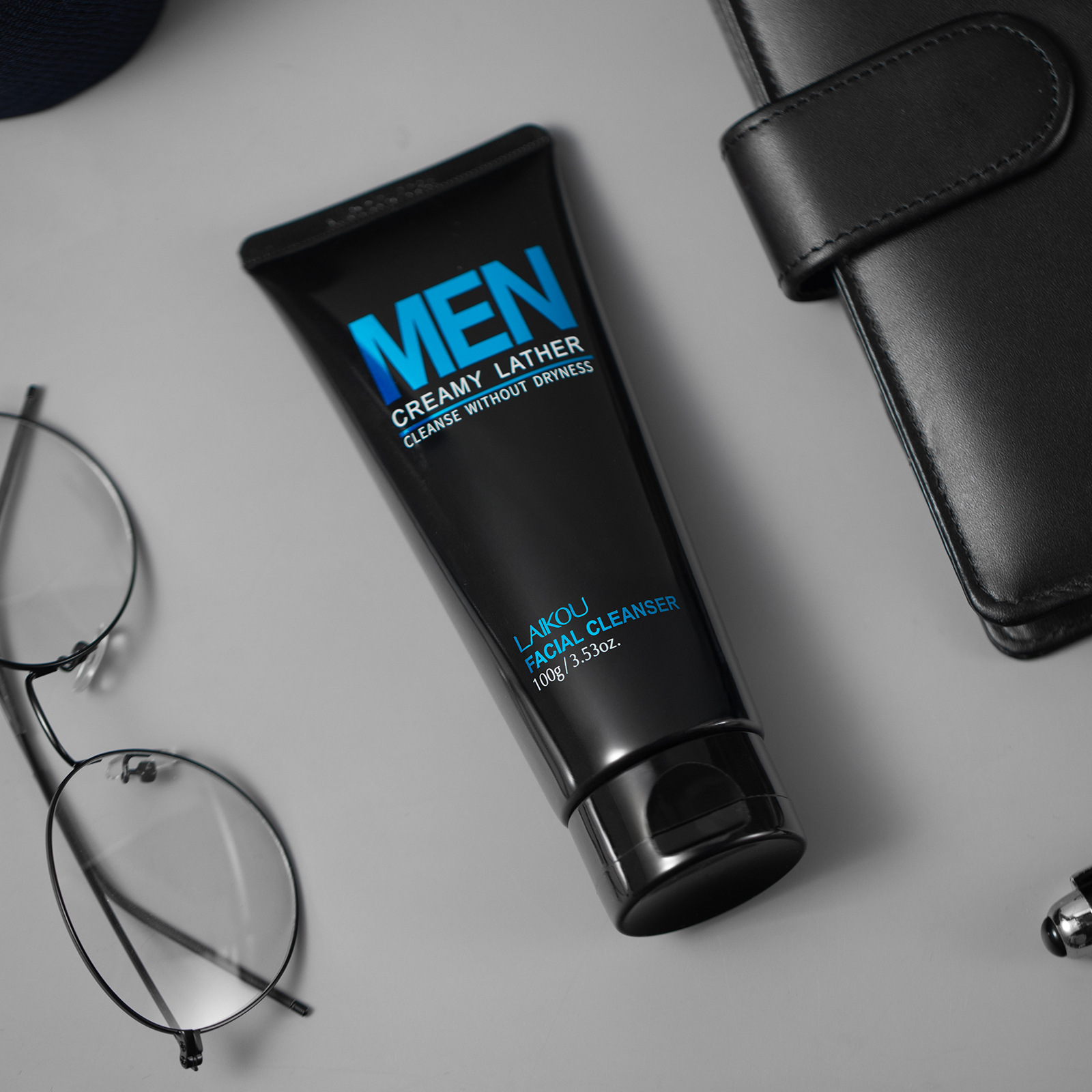 Men'S Grooming Facial - 라이코우 남성용 페이스 워시 100g 딥