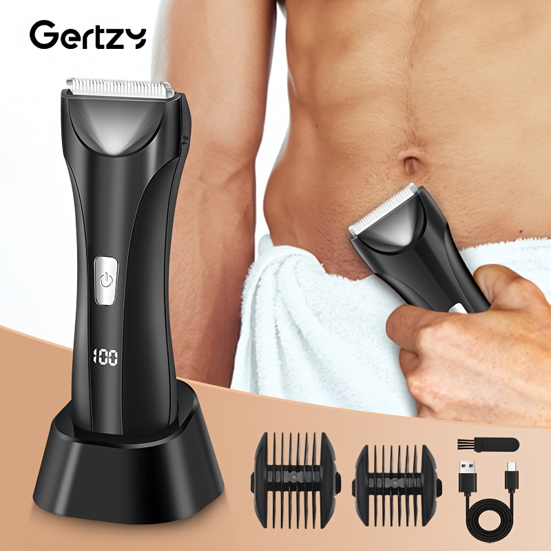 Men'S Grooming Essentials - 남성용 전기 바디 트리머 및 면도기,