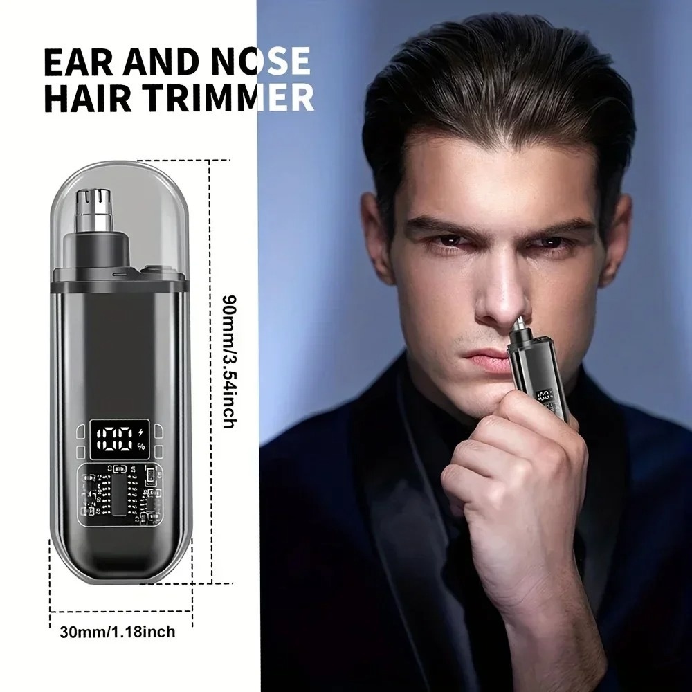 코털/귀털 트리머 전기 미니 컴팩트 휴대용 USB C  - Men'S Grooming Facial 리뷰 및 가격