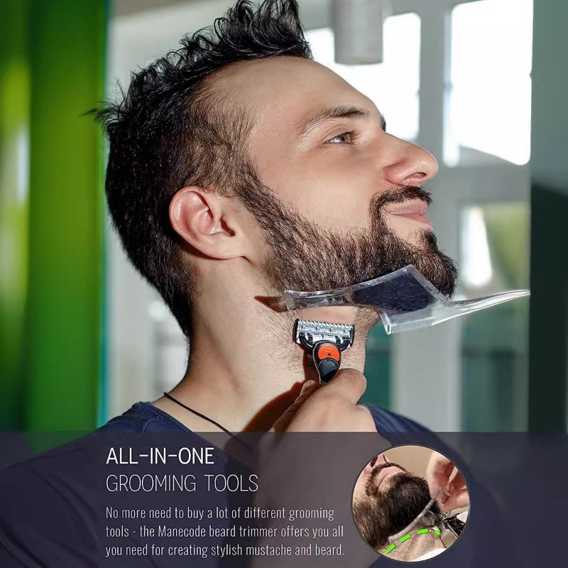 수염 모양 만들기 도구 콧수염 스타일링 템플릿 6번 얼 - Men'S Grooming Facial 리뷰 및 가격