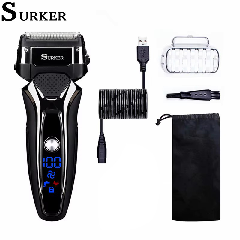 남성용 Surker 전기 면도기 충전식 지능형 왕복형  - Men'S Grooming Essentials 리뷰 및 가격